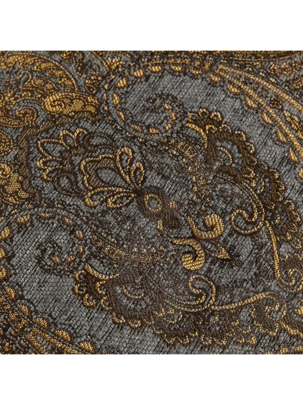 Antique Damask Waterfall Valance for Living Room, 110